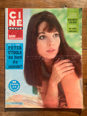 Kino Revue Nr. 40 Okt 1967 Elsa MARTINELLI Peter O TOOLE Julie CHRISTIE Jane FONDA