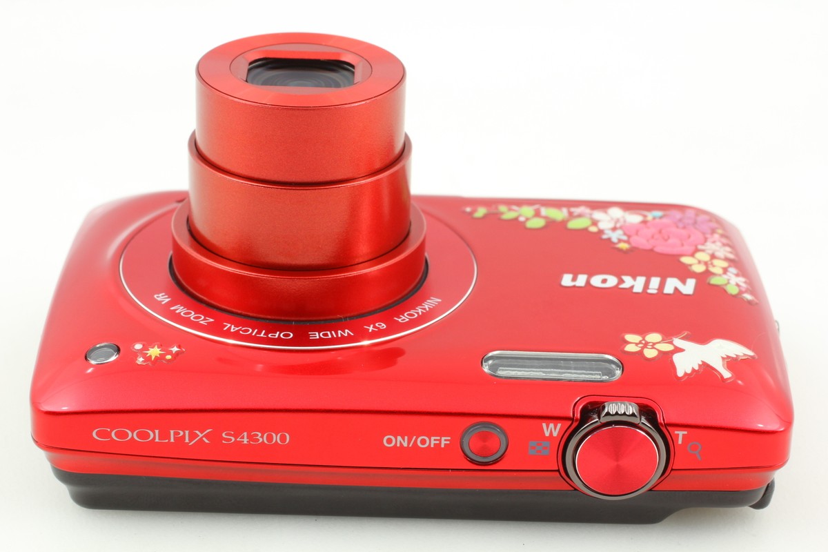 MINT] Nikon Coolpix S4300 Red Digital Camera From JAPAN | eBay