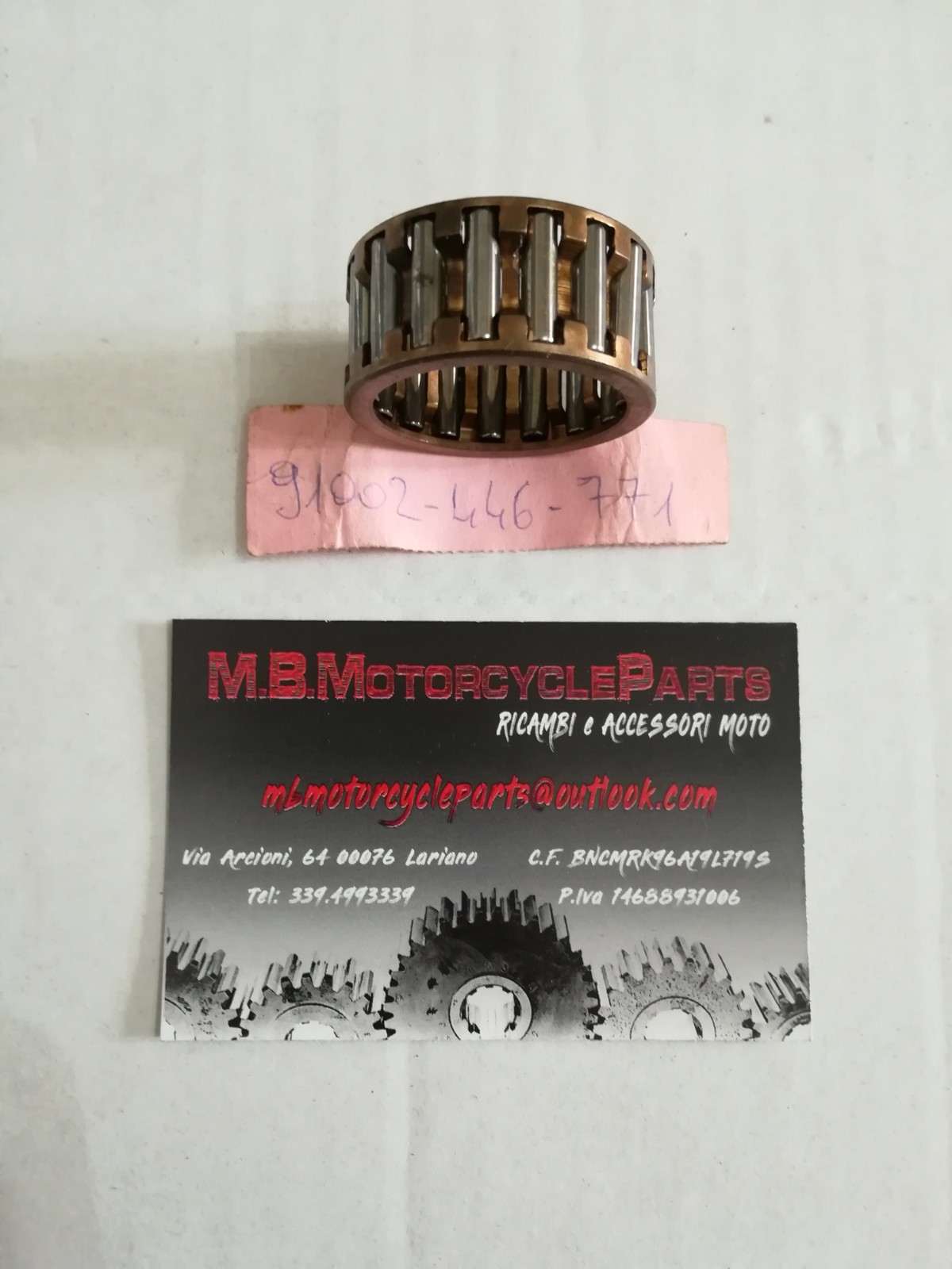 Cage Roller Bearing, Connecting Rod Large Honda CB CG Tlr XL XR 91002