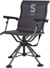 Shooting Chair | Ideal Hunting Chair for Blinds | Wide Feet for Uneven Ground or