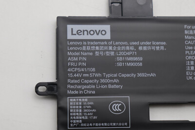 Brand New Lenovo Battery 5B11M90058 for X1 Carbon Gen 9 to 11