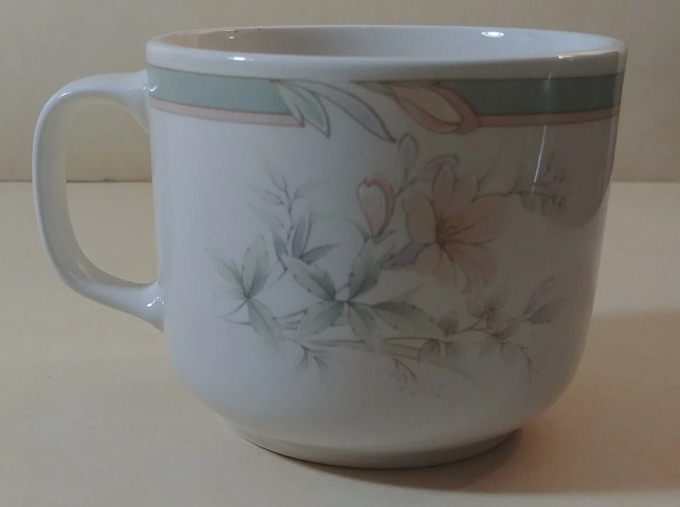 Vajilla: Colección Deerfield de NORITAKE/Misty Isle,/KELTCRAFT-Taza plana Foto 2 de 4