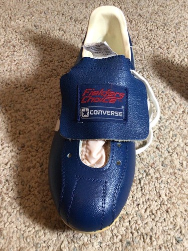 Converse All Star Fielders Choice - Mens Cleats -Royal Blue/White Leather Size 5 - Picture 9 of 17