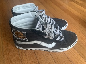 vans tiger checkerboard