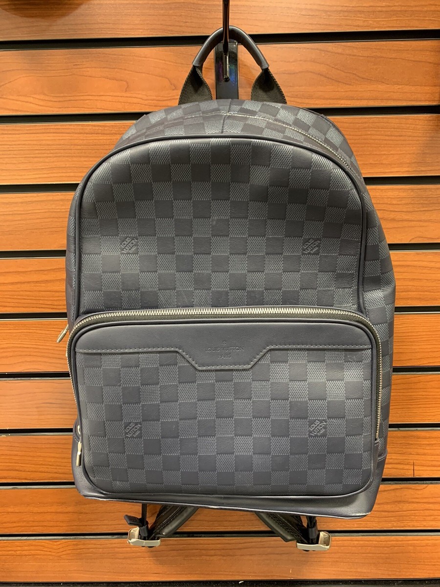 Campus Backpack Damier Graphite Canvas - Men - Bags