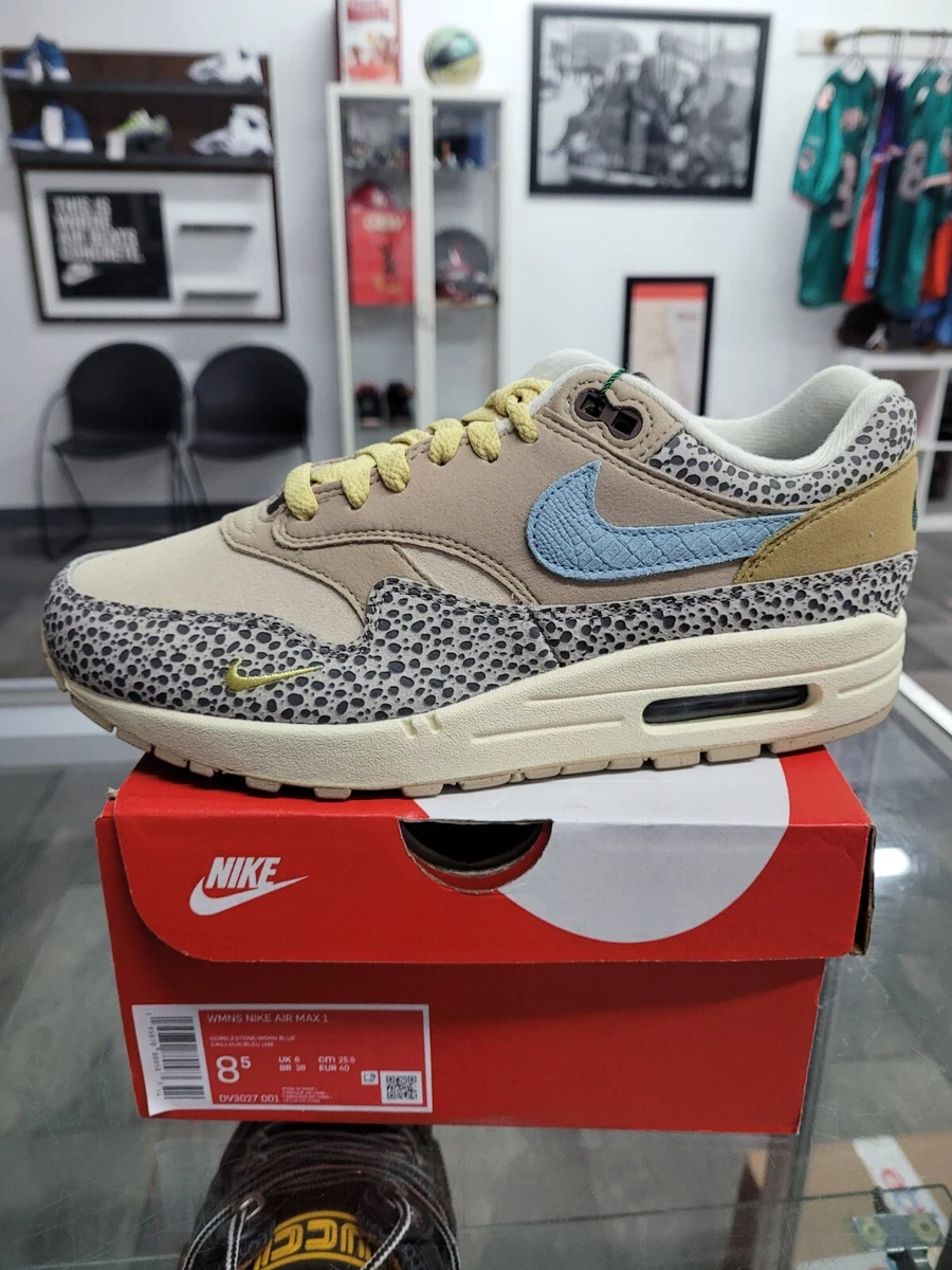 Azië Traditioneel Leed Size 7M/8.5W Nike Air Max 1 Safari Cobblestone 2022 NWB | eBay