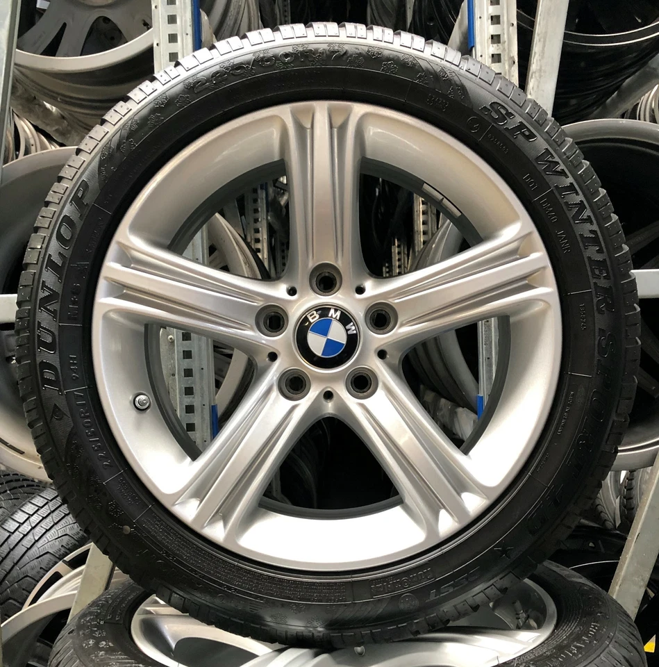 4 Orig BMW Winterräder Styling 393 225/50 R17 94H 3er F30 F31 4er F36 6796242 68 - Bild 2 von 3