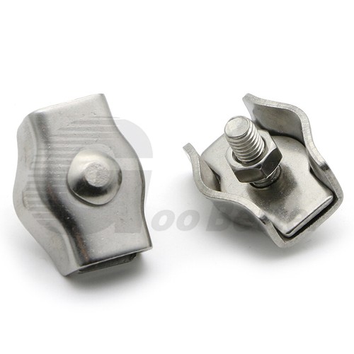 Drahtseilklemme Bügelklemme Simplexklemme Seilklemmen Edelstahl Klemmstopper - Bild 5 von 14