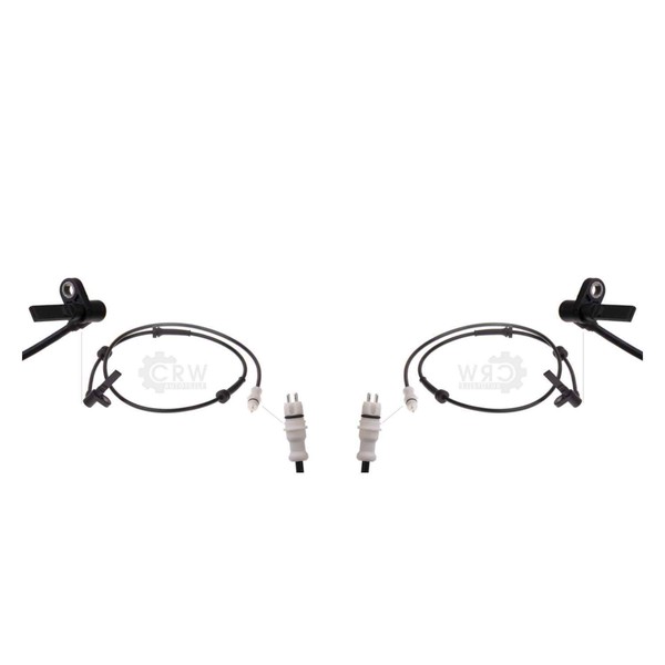 ABS Sensor Raddrehzahl Set Links Rechts FüR Fiat Punto 188_ 1.2 60 188AX 1.9 D-image