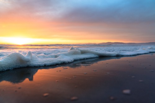 2023 Calendar Fine Art Beach Photography Ocean Sand Surf Shore Sunset Sunrise - Picture 1 of 10