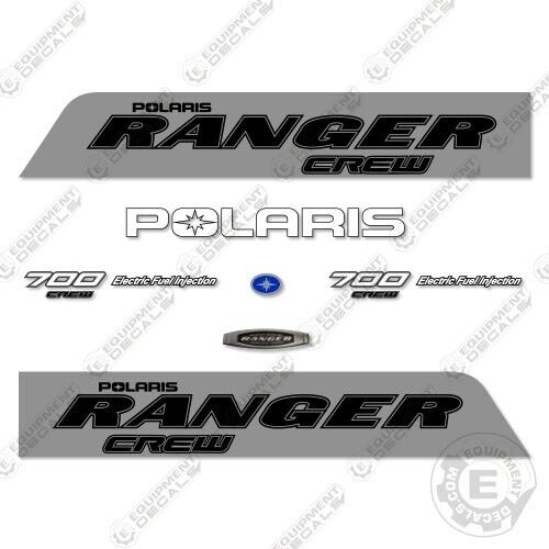 Convient kit d'autocollants Polaris Ranger 700 CREW véhicule utilitaire - 2004-2008 - Photo 1 sur 1