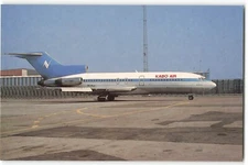 Postcard Airline KABO AIR Nigeria Boeing B.727-155C TF-FLJ No. 61 CC8.