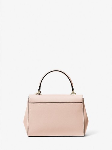 NWT Michael Kors Ava Extra-Small Saffiano Leather Crossbody Soft Pink - Picture 4 of 10