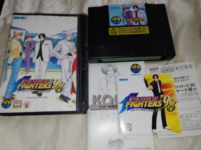 Free Shipping] The King Of Fighters 98 AES SNK Neogeo Box JAPAN 