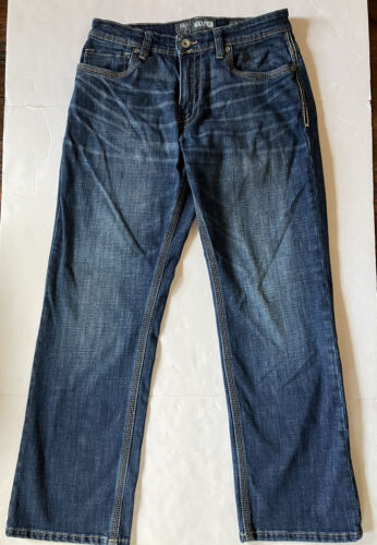BKE Buckle Tyler Mens Jeans Denim Straight Leg 30S