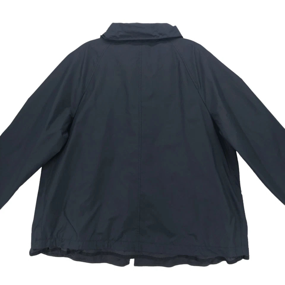 Chaqueta cortavientos BASLER negra para mujer poliéster talla EU 46 Foto 4 de 4