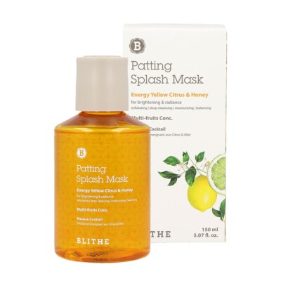 [BLITHE] Patting Splash Mask Energy Citrus & Honey 150ml