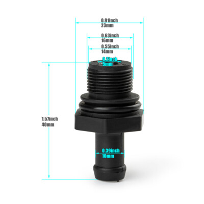 PCV Valve Fits for Nissan Micra 2019 2012 2018 SR 1.6L 11810-AR001