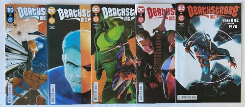 DEATHSTROKE INC #10 11 12 13 14 lot of 5 Ed Brisson DC 2022 NM 1st prints