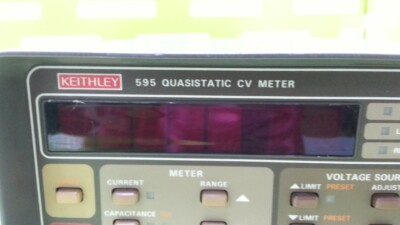 KEITHLEY ケースレー QUASISTATIC CV METER 595 Keithley 595 Quasistatic CV Meter | eBay