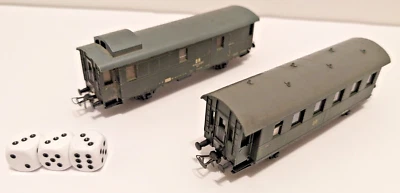⭐⭐⭐HO: Personenwagen Bi33a und Packwagen Daai der DR (Piko) ⭐⭐⭐ - Bild 1 von 4