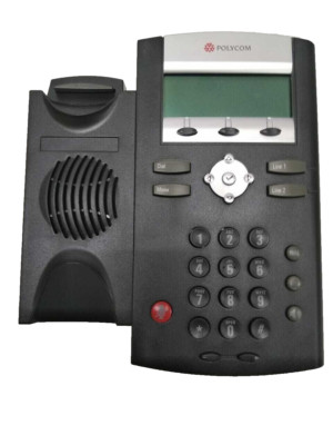 Polycom Desktop Phone POE 2200-12375-025 SoundPoint IP 335 2-Line SIP