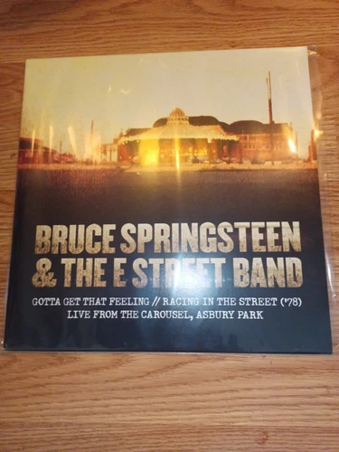 BRUCE SPRINGSTEEN 10 inch 45 rpm record RACING IN THE STREET '78 ...Looks New