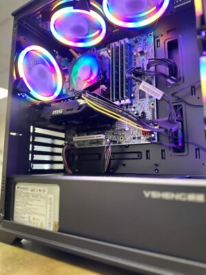 Gaming PC RGB I7 6700K 16GB DDR4 512GB SSD+1TB HDD RTX2070 WIN11