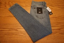 NWT MEN'S HUDSON JEANS Multiple Sizes ZEV Skinny Zip Fly Rangley TMXRGY7817