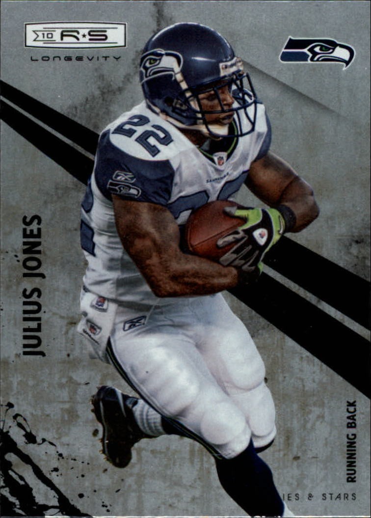 2010 Rookies and Stars Longevity #131 Julius Jones - FB