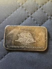 VINTAGE JELENKO ENGELHARD DENTAL  bar. TROY OUNCE .999 FINE SILVER BAR