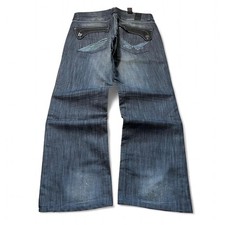 NWT Y2K Southpole Style Indigo Mechanics Jeans Dark Wash Bootcut Size 36 Vintage