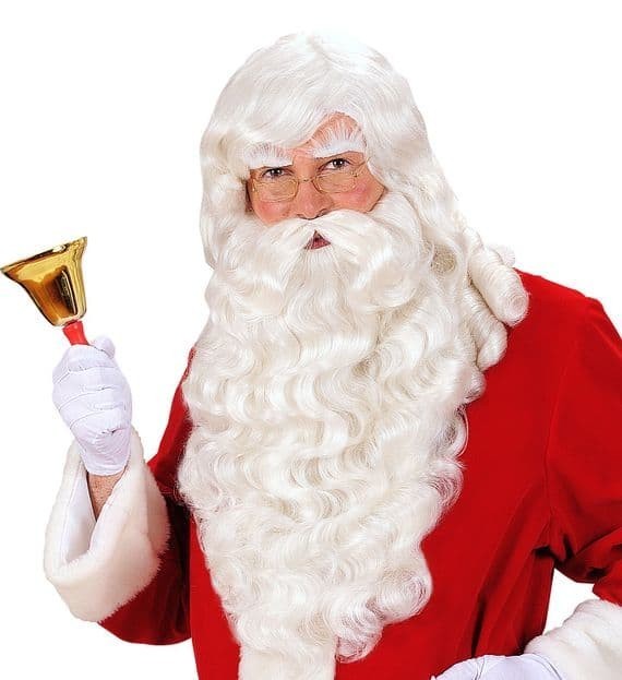 Christmas Santa Wig Set