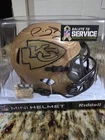Patrick Mahomes STS SALUTE TO SERVICE Signed Auto Mini Helmet COA