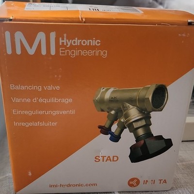 IMI Hydronic Engineering STAD PN25 NPT DN40 AMETAL Balancing Valve MPN 52851540