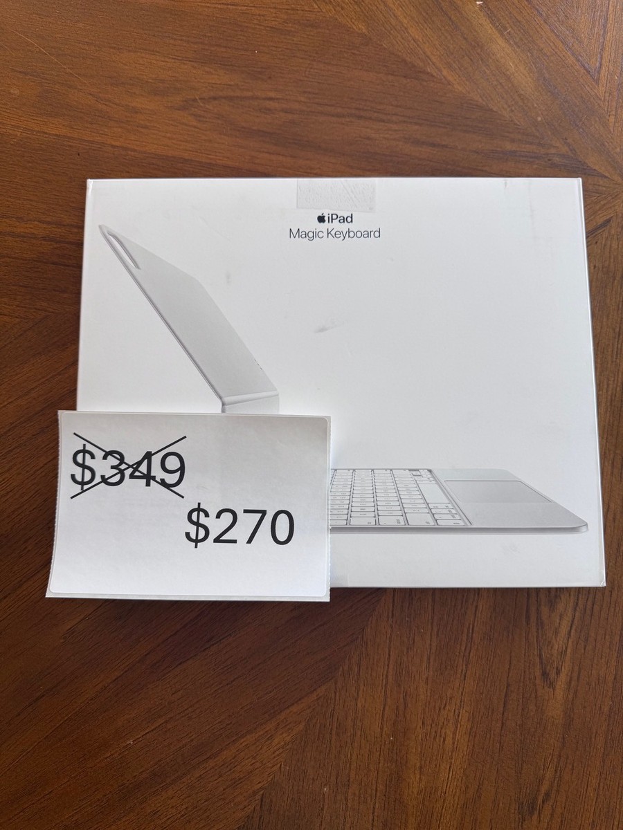 Apple Magic Keyboard for iPad Pro 13‑inch M4 & M5 A2974 White