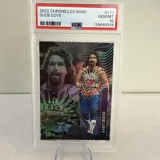 2022 Panini Chronicles WWE Illusions Dude Love #273 GEM 10 POP 1 