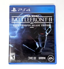 Star Wars Battlefront II: Elite Trooper Deluxe Edition (PlayStation 4, PS4) CIB