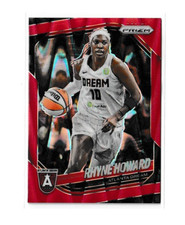 2025 Panini WNBA Prizm Basketball Red Seismic Rhyne Howard Prizm Card #74/249