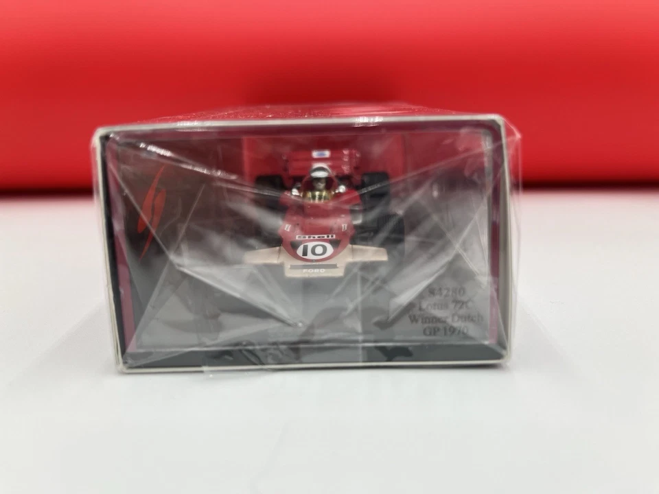 Jochen Rindt #10 1970 Lotus 72C - 1:43 Spark - Dutch Grand Prix Winner - Sealed - Image 3 of 4
