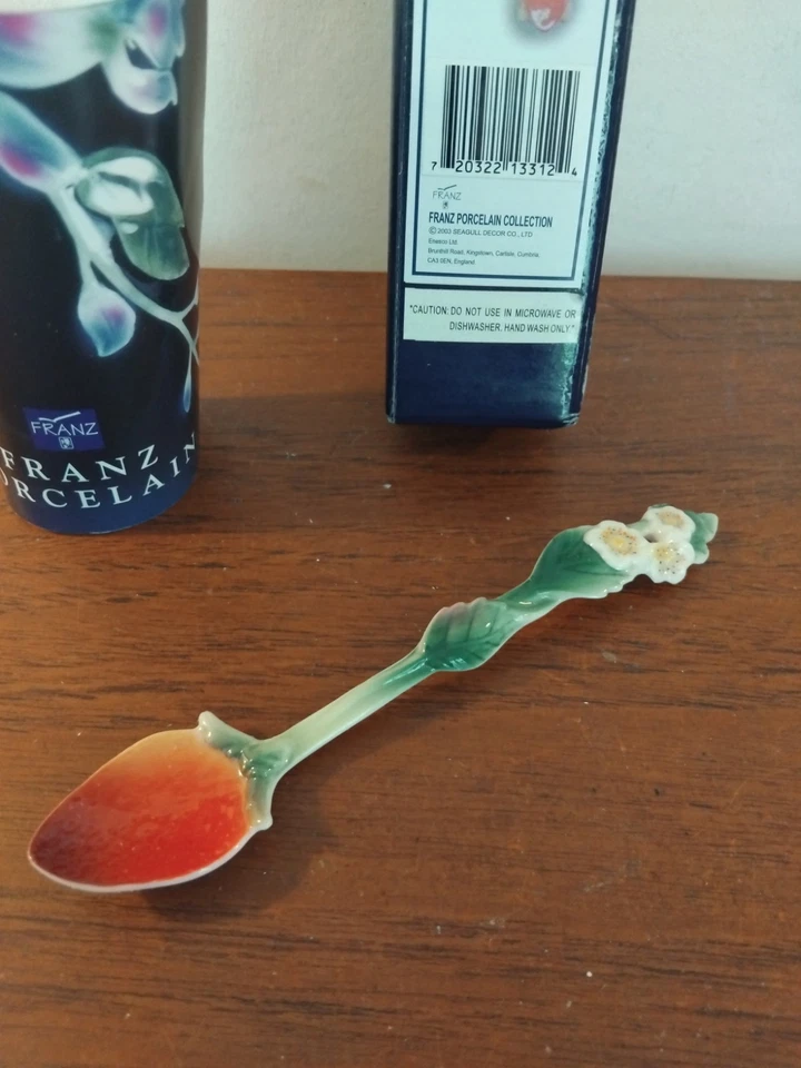 A New Franz Strawberry Spoon. Unused and Still Boxed and Have Instructions. - Image 3 of 4