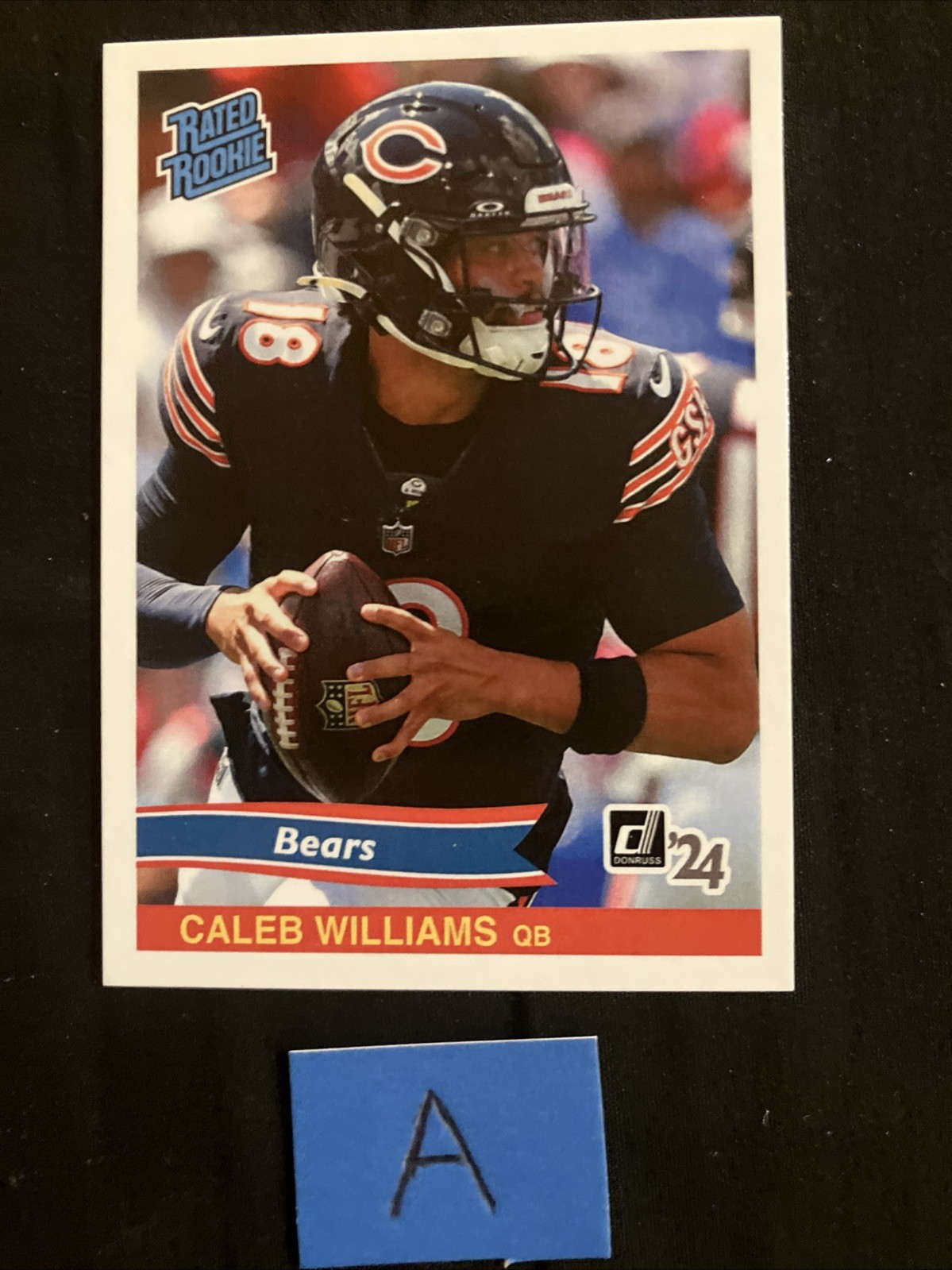 2024 Panini Instant Caleb Williams RATED ROOKIE RETRO 1/890 SP Bears #RRR-3 RC