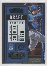 2020 Panini Contenders Draft Ticket Green 49/299 Anthony Rizzo #32 0j3i