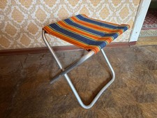 DDR Anglerhocker Campinghocker Campingstuhl Retro Klapphocker