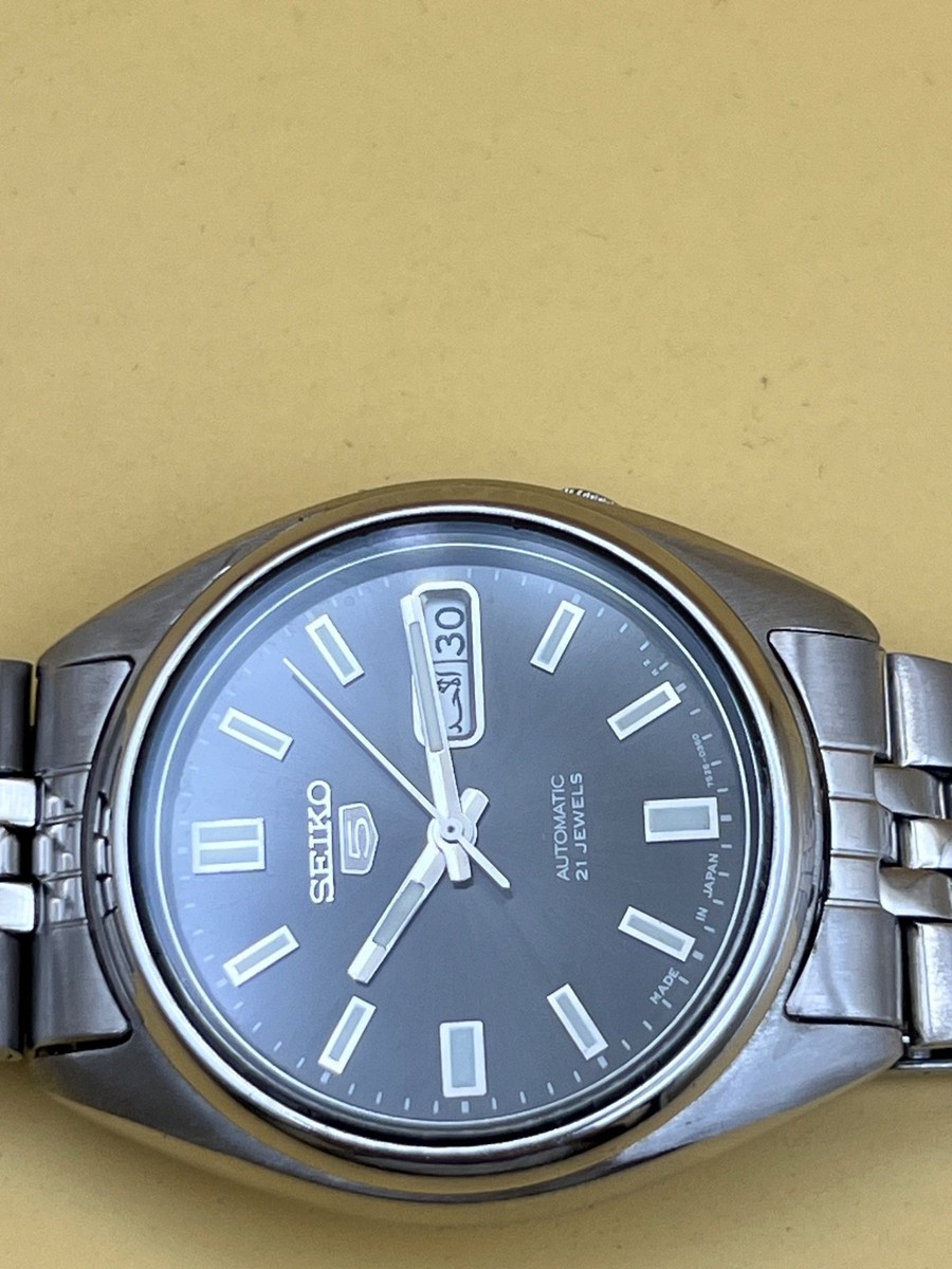 Seiko 5 Sports Men's Black Watch - 7S26-3040 for sale online