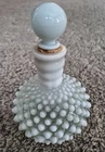 Vintage Opalescent Hobnail Perfume Bottle