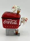 Coca-Cola Coke Fountain Dispenser Mice Christmas Tree  Ornament 1990 Vintage