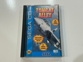 Tomcat Alley (Sega CD, 1994) CIB Complete in Box with Manual Tested EX+/NM