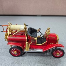 Ford Model T Fire Engine San Jose Diecast Car Red Good Vintage Replica 118
