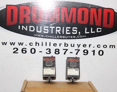 LOT OF 2 SSAC TIME DELAY DIGI-SET RELAY TDM120AL 120 VAC **WARRANTY INCLUDED**